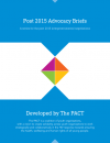 Post 2015 negotiation briefs: A series for the post 2015 intergovernmental negotiations