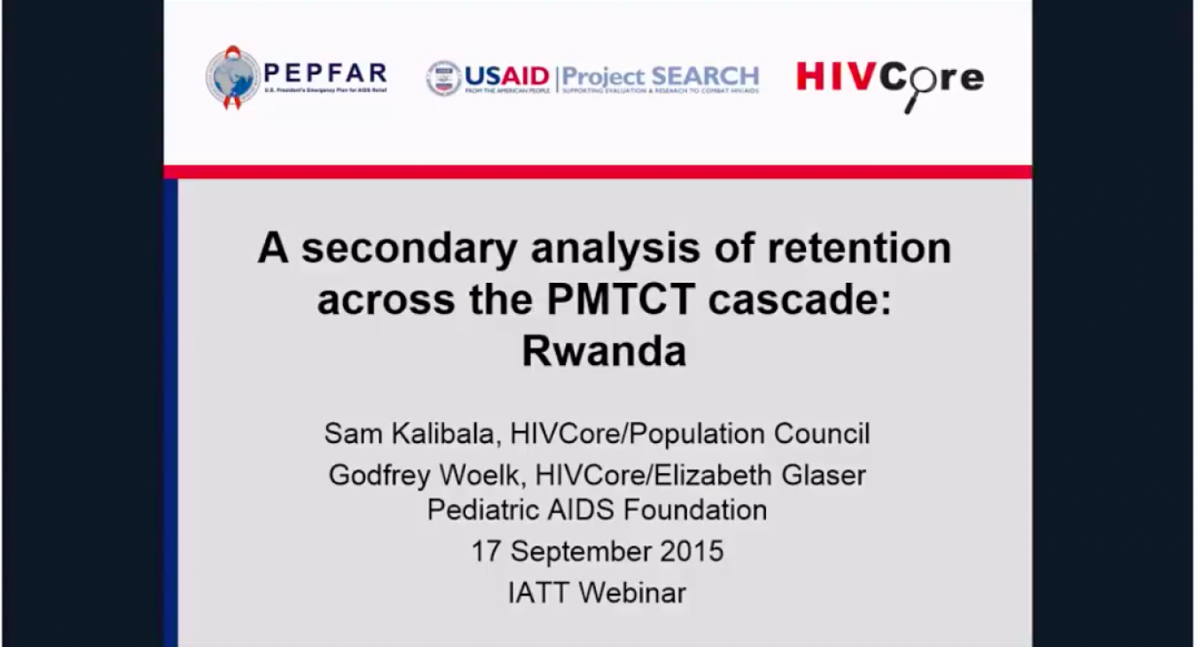 Image of HIV Core PMTCT Cascade