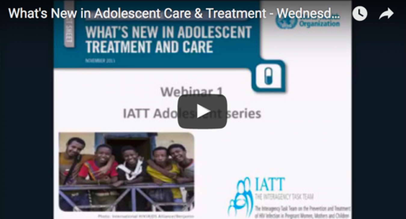 Image of What's New in Adolescent Care & Treatment