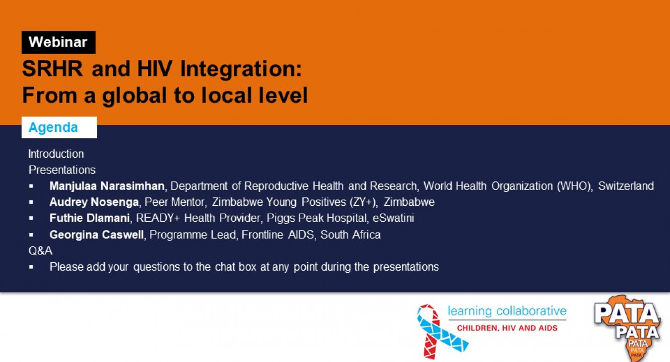 SRHR-HIV Integration: From a global to local level
