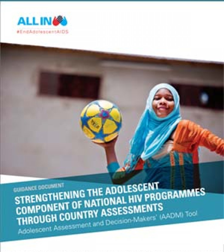 Annex to Strengthening Adolescent Component Guidance cover