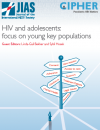 HIV and adolescents: Focus on young key populations