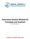 Awareness session module for principals and teachers
